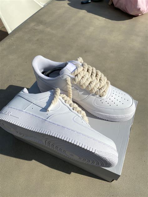 nike air force dicke schnürsenkel|Endoto dicke Schnürsenkel für Air Force 1, klobige gedrehte .